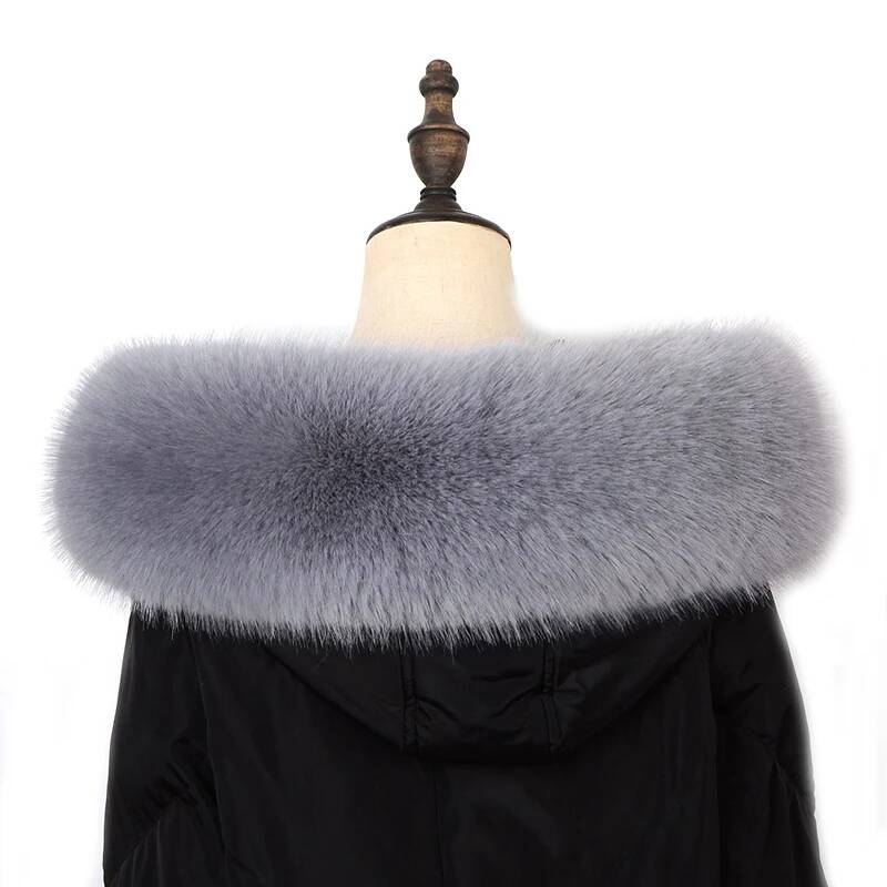 เสื้อโค้ทขนสัตว์คอเสื้อขนสัตว์ - Shawl Wrap Winter บทวิจารณ์และราคา