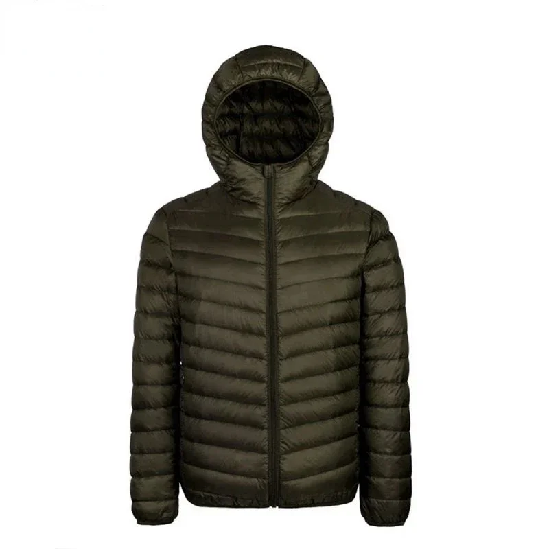 ลงเสื้อแจ็คเก็ตผู้ชาย2024ใหม่9 - Down Jacket Packable บทวิจารณ์และราคา