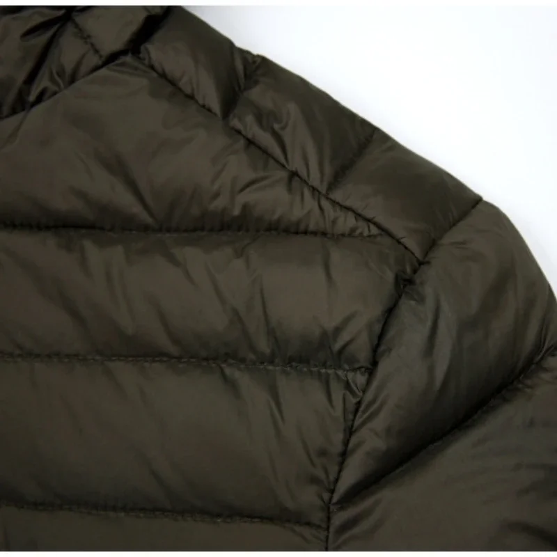 ลงเสื้อแจ็คเก็ตผู้ชาย2024ใหม่9 - Down Jacket Packable บทวิจารณ์และราคา
