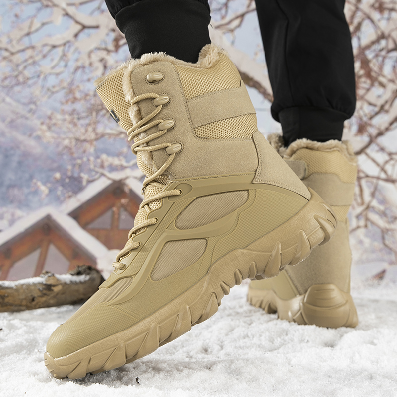 รองเท้าบูทฤดูหนาวสำหรับผู้ชาย  - Waterproof Winter Boot บทวิจารณ์และราคา