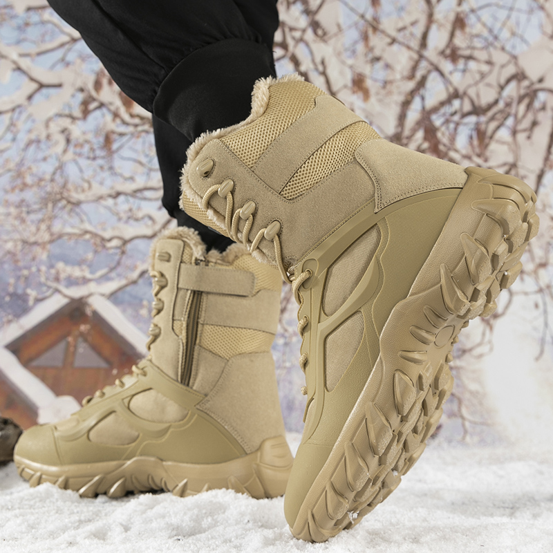 รองเท้าบูทฤดูหนาวสำหรับผู้ชาย  - Waterproof Winter Boot บทวิจารณ์และราคา
